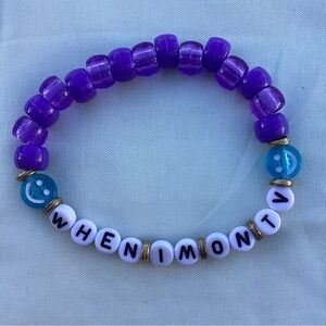 “When I’m on tv” bracelet